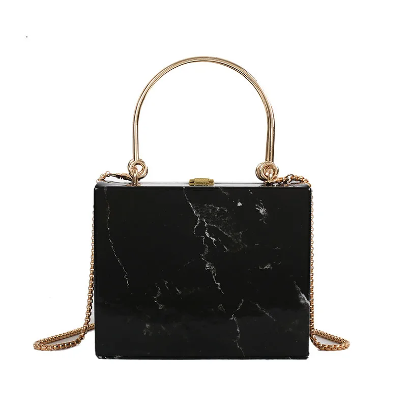 2020 Amazon top seller casual marble pattern chain shoulder box bag for women lady, White .black
2020 Amazon top seller casual marble pattern chain shoulder box bag for women lady, White .black
