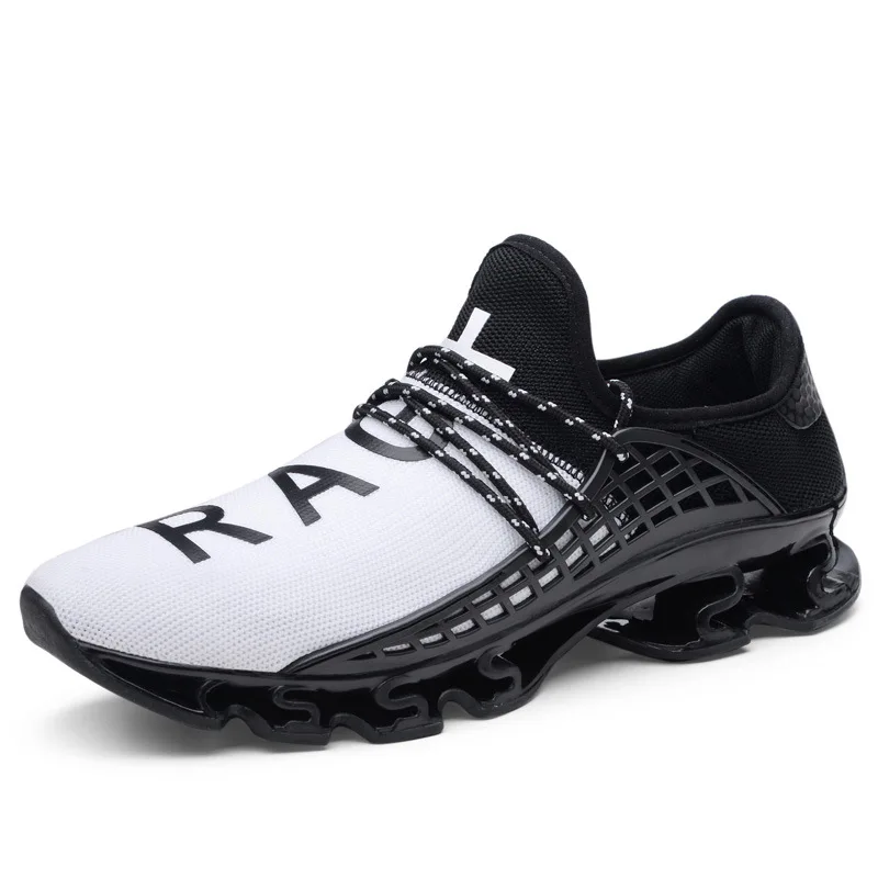 Men's large size sports shoes mesh breathable outdoor leisure shock absorption blade running shoes, Colors
Men's large size sports shoes mesh breathable outdoor leisure shock absorption blade running shoes, Colors