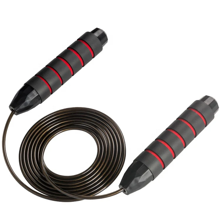 Adjustable Weighted PP Handle High Speed Skipping Jump Rope, Black+blue,black+green,black+red,black
Adjustable Weighted PP Handle High Speed Skipping Jump Rope, Black+blue,black+green,black+red,black