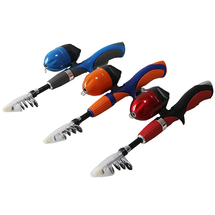 In Stock factory price fishing rod telescopic Ultra-Short Portable Fishing Rod with set for newbie and kids fishing pole, Orange/red/blue
In Stock factory price fishing rod telescopic Ultra-Short Portable Fishing Rod with set for newbie and kids fishing pole, Orange/red/blue