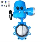 6inch WCB DI PN16 Electric actuator Cast Iron lug butterfly valve