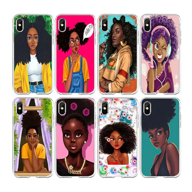 Drop shipping Black woman queen make money for Apple iPhone 11 11pro case 12 pro max X XR XS max TPU cases Black girl phone case
Drop shipping Black woman queen make money for Apple iPhone 11 11pro case 12 pro max X XR XS max TPU cases Black girl phone case