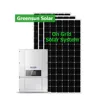 Solar Electricity Power Supply 30KW Solar Panel System Grid Tied without Battery