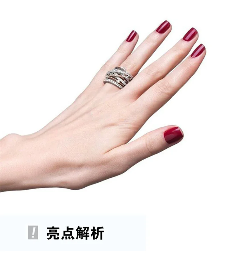 The new accessories diamond jewelry cross color women ring
The new accessories diamond jewelry cross color women ring