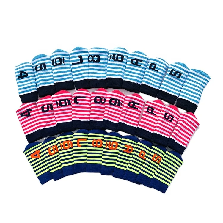 2020 New Generation Golf Club Headcover Personalized Knitted Iron Golf Head Covers With Vintage Sock Golf Club Headcover Set, Stripes
2020 New Generation Golf Club Headcover Personalized Knitted Iron Golf Head Covers With Vintage Sock Golf Club Headcover Set, Stripes