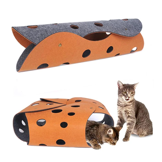 High Quality Felt Cat Cage New Design Indoor Cat Toy Hotsale Internative Cat Toy Tunnel, Orange
High Quality Felt Cat Cage New Design Indoor Cat Toy Hotsale Internative Cat Toy Tunnel, Orange