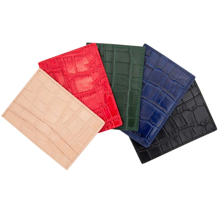 Top Quality Custom Crocodile Texture Mens Women Small Wallet Pocket Pu Leather Card Holder, As pictures or customized colors
Top Quality Custom Crocodile Texture Mens Women Small Wallet Pocket Pu Leather Card Holder, As pictures or customized colors