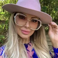 Luxury Rhinestone Square Sunglasses Clear Lens Oversized Men Sunglasses Vintage Shades
Luxury Rhinestone Square Sunglasses Clear Lens Oversized Men Sunglasses Vintage Shades