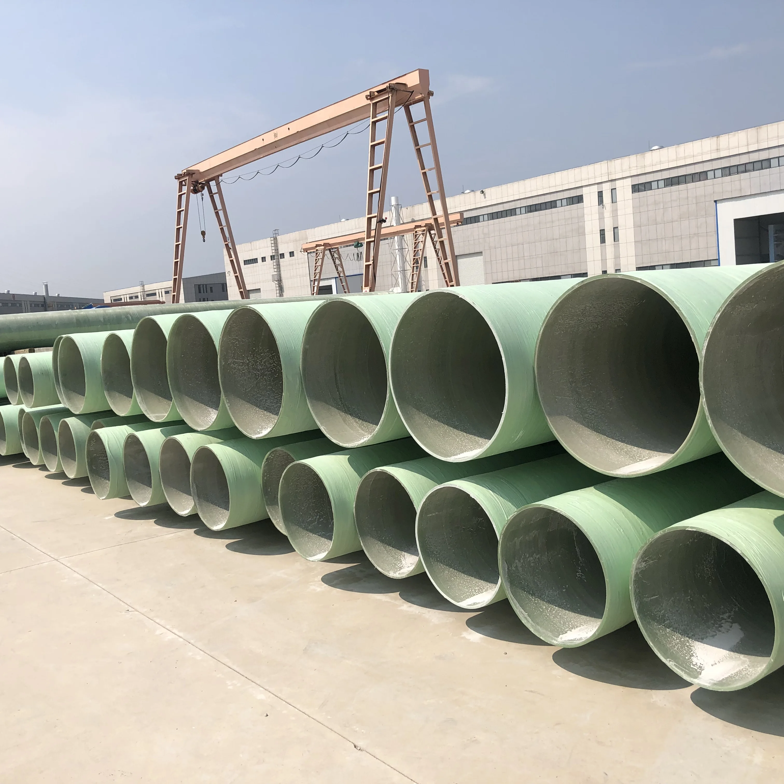 High Strength Frp Pipe Reinforced Plastic Grp Pipe Fiberglass Pipe