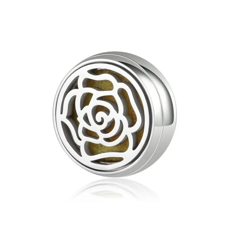 Rose Aromatherapy Locket Screw Button Stainless Steel Magnet Clips Essential Oil Diffuser Buckle
Rose Aromatherapy Locket Screw Button Stainless Steel Magnet Clips Essential Oil Diffuser Buckle