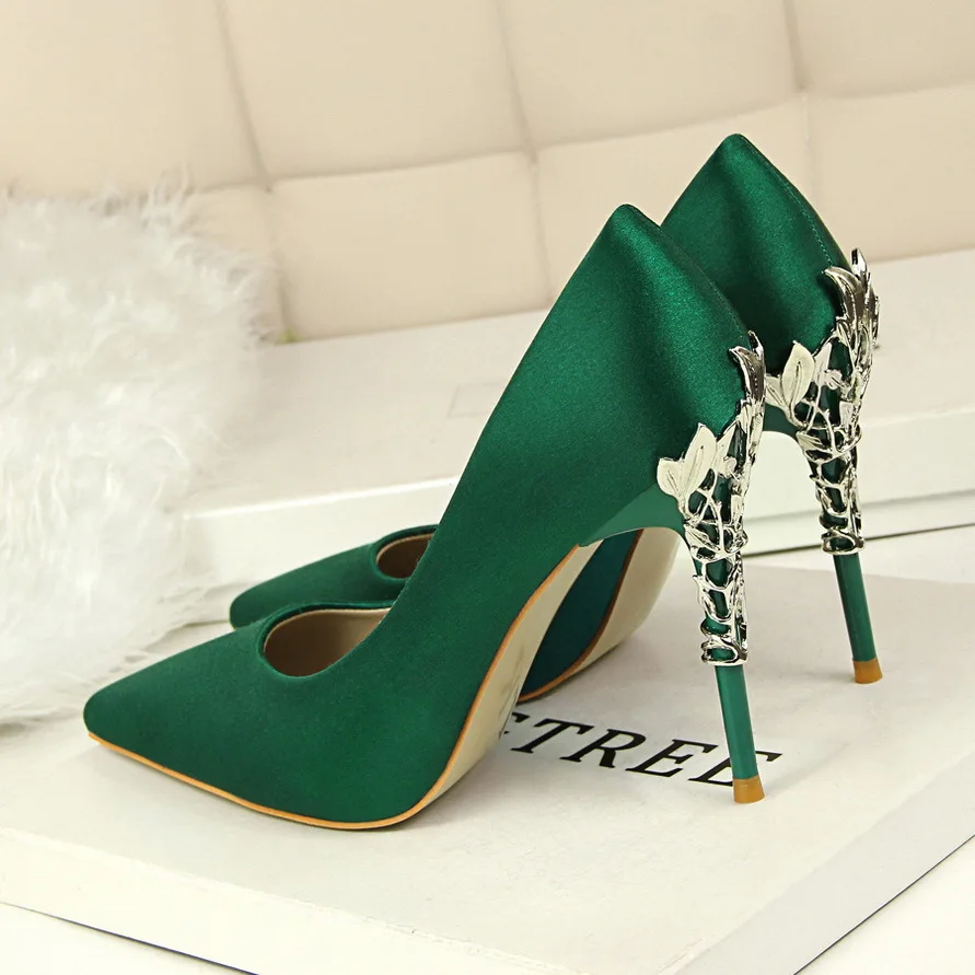 SH1036 Dropship Women Fashion 13 Colors 10cm 3.94 Inch High Heel Silk Stilettos Pump Shoes, Multi
SH1036 Dropship Women Fashion 13 Colors 10cm 3.94 Inch High Heel Silk Stilettos Pump Shoes, Multi