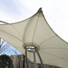 Canopy Ptfe Fabric High Quality Tensile PTFE Fabric Canopy With Fire Prevention