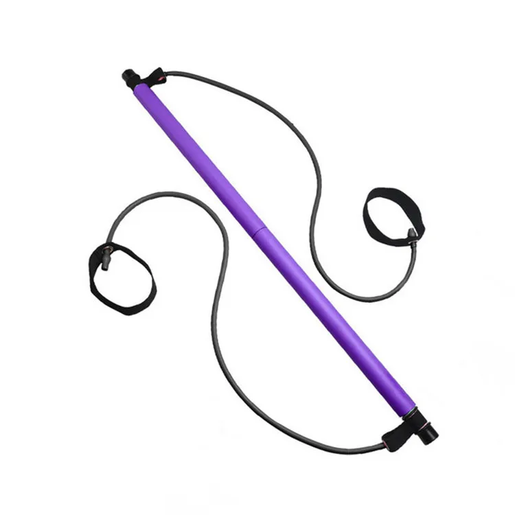 High Quality Portable Trainer Pilates Bar Yoga Stick, Pilates Band With Stick, Pink/purple
High Quality Portable Trainer Pilates Bar Yoga Stick, Pilates Band With Stick, Pink/purple