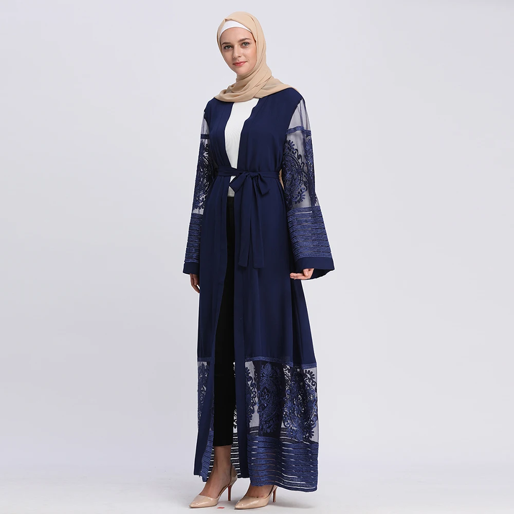 2019 latest fashion design wholesale price top quality embroidery and mesh muslim casual abaya, Black,gray,purple,navy
2019 latest fashion design wholesale price top quality embroidery and mesh muslim casual abaya, Black,gray,purple,navy