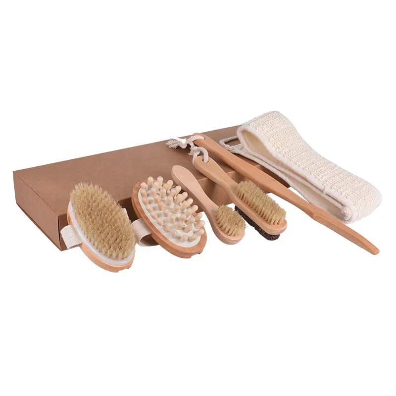Amazon Spa Gift Dry Skin Exfoliating Natural Eco Bamboo Natural Body Bath Scrub Brush Set
Amazon Spa Gift Dry Skin Exfoliating Natural Eco Bamboo Natural Body Bath Scrub Brush Set