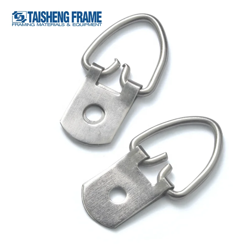 TS-K021 One hole D-Ring Picture frame hanger Thick wire frame hanging hook with screw picture hooks
TS-K021 One hole D-Ring Picture frame hanger Thick wire frame hanging hook with screw picture hooks