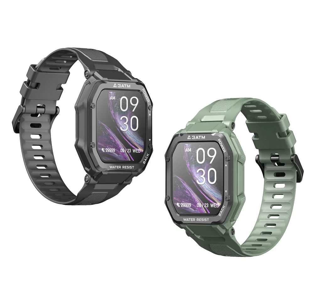Outdoor Smart Fitness Watch C16 Blood Pressure 3ATM Waterproof Watch Men Sport Long Standby Time Smart Bracelet, Black, army green
Outdoor Smart Fitness Watch C16 Blood Pressure 3ATM Waterproof Watch Men Sport Long Standby Time Smart Bracelet, Black, army green