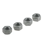 Hex machine screw nuts Chrome plated steel hex Nut