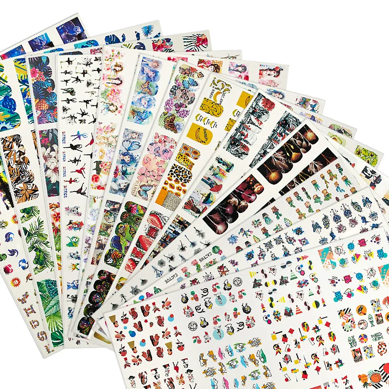 Wholesale Butterfly Fruit Flower 12pcs / set Decorations Fashion Professional Nail Art Stickers, 15 style
Wholesale Butterfly Fruit Flower 12pcs / set Decorations Fashion Professional Nail Art Stickers, 15 style