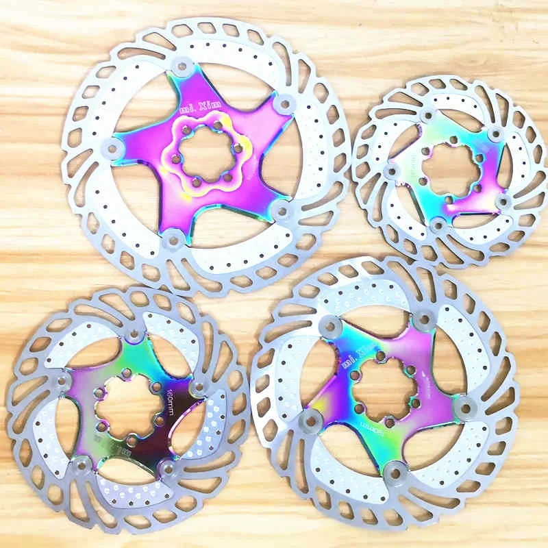 DH MTB Mountain Bike Cooling Brake Rotors 180mm Down Hill Floating Bicycle Brake Six Nail Disc
DH MTB Mountain Bike Cooling Brake Rotors 180mm Down Hill Floating Bicycle Brake Six Nail Disc