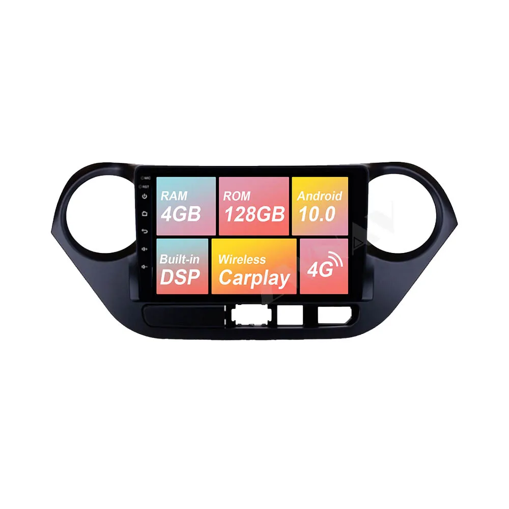 Android 10 DSP For Hyundai I10 I-10 2013 - 2018 Car Multimedia Stereo Player Radio GPS Navigation Head unit screen
Android 10 DSP For Hyundai I10 I-10 2013 - 2018 Car Multimedia Stereo Player Radio GPS Navigation Head unit screen