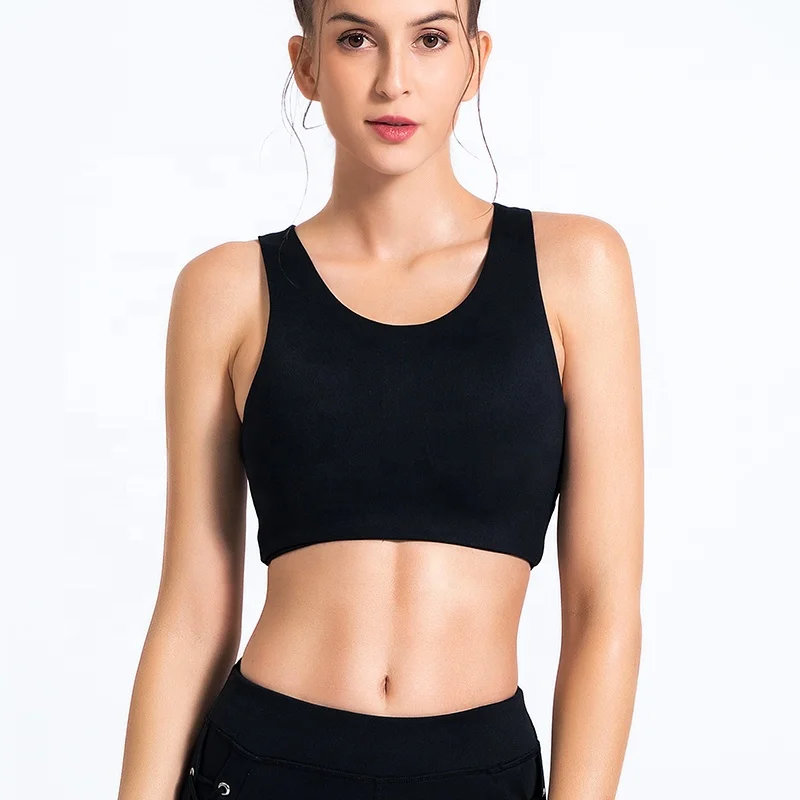New Arrival Solid Sexy Strappy High Impact Sports Bra Woman Sports Wear Yoga Clothing Gym 2020 Athletic Apparel, Black/green/blue or customized
New Arrival Solid Sexy Strappy High Impact Sports Bra Woman Sports Wear Yoga Clothing Gym 2020 Athletic Apparel, Black/green/blue or customized