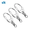 Metal C Buckle Hook Key Chain Ring C-Shaped Keys Holder Keychain With Swivel Keychain Connector Key Ring Accessories