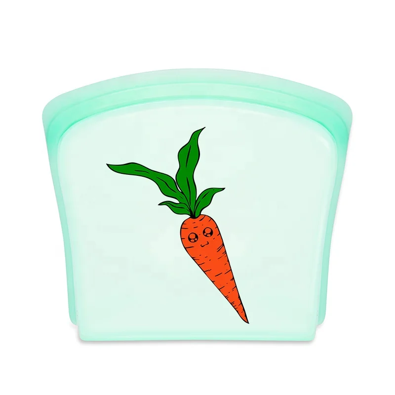 BPA-Free Biodegradable Silicone Food Storage Bag Fresh-Keeping BPA-Free Silicone Zipper Bag, Light green, light blue, light pink, light gold, transparent or custom
BPA-Free Biodegradable Silicone Food Storage Bag Fresh-Keeping BPA-Free Silicone Zipper Bag, Light green, light blue, light pink, light gold, transparent or custom