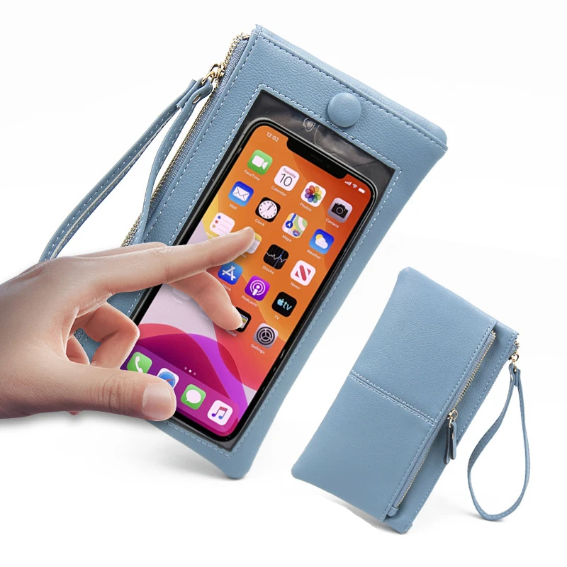 Women Soild Cover Wallet Pu Leather Small Tote Handbag Case Wallet Mini Crossbody Phone Bag Touch Screen Case, Black
Women Soild Cover Wallet Pu Leather Small Tote Handbag Case Wallet Mini Crossbody Phone Bag Touch Screen Case, Black