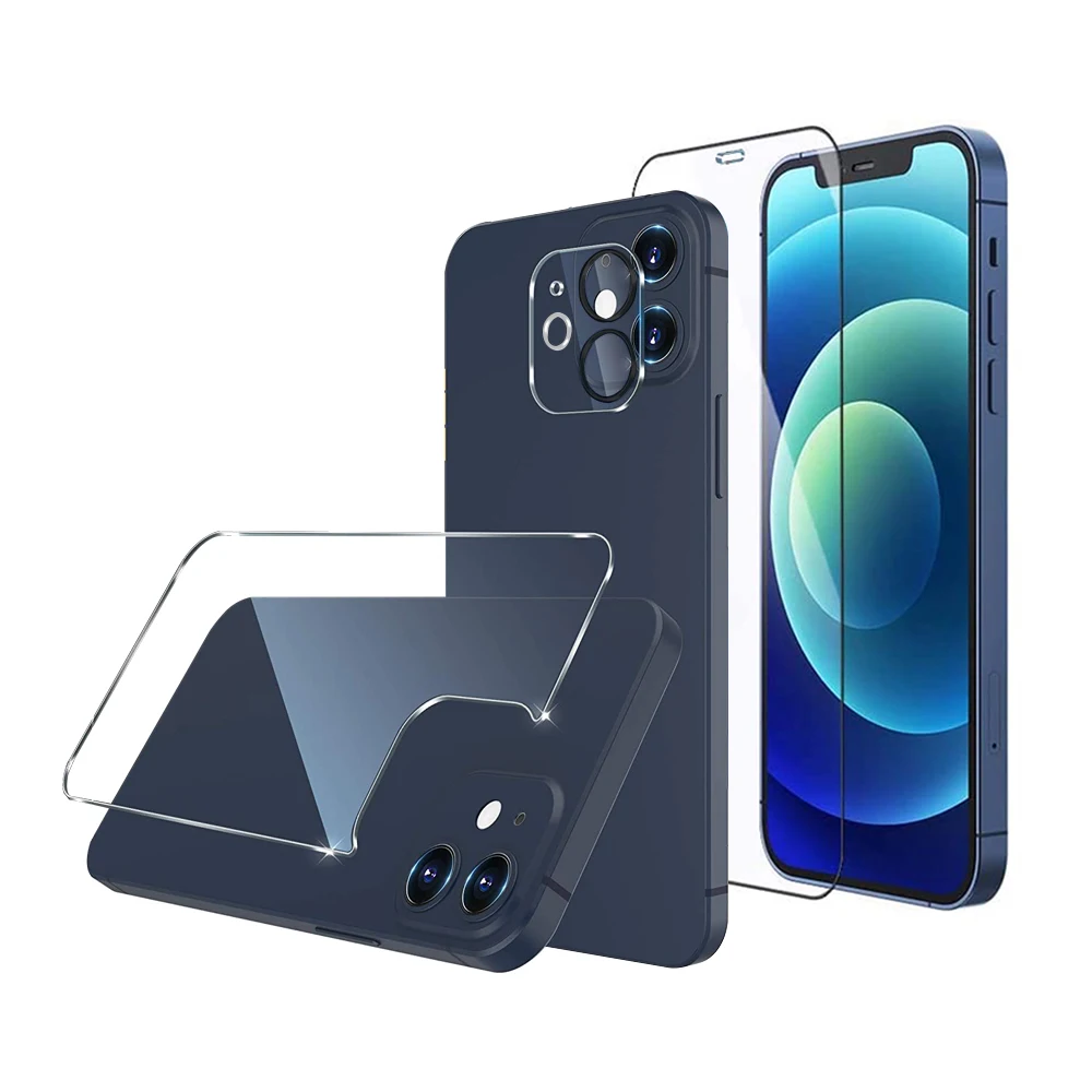 9H 2.5D Front Tempered Glass Film+Camare Lens Protector+ Back Screen Protector for Apple iPhone 11 Pro Max 12 mini
9H 2.5D Front Tempered Glass Film+Camare Lens Protector+ Back Screen Protector for Apple iPhone 11 Pro Max 12 mini