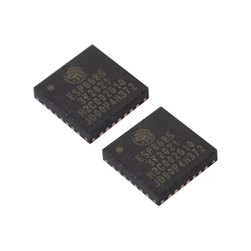 ESP8685 chip Loxin RISC-V single-core 4*4(mm) Wi-Fi & BLE 5 2MB
ESP8685 chip Loxin RISC-V single-core 4*4(mm) Wi-Fi & BLE 5 2MB