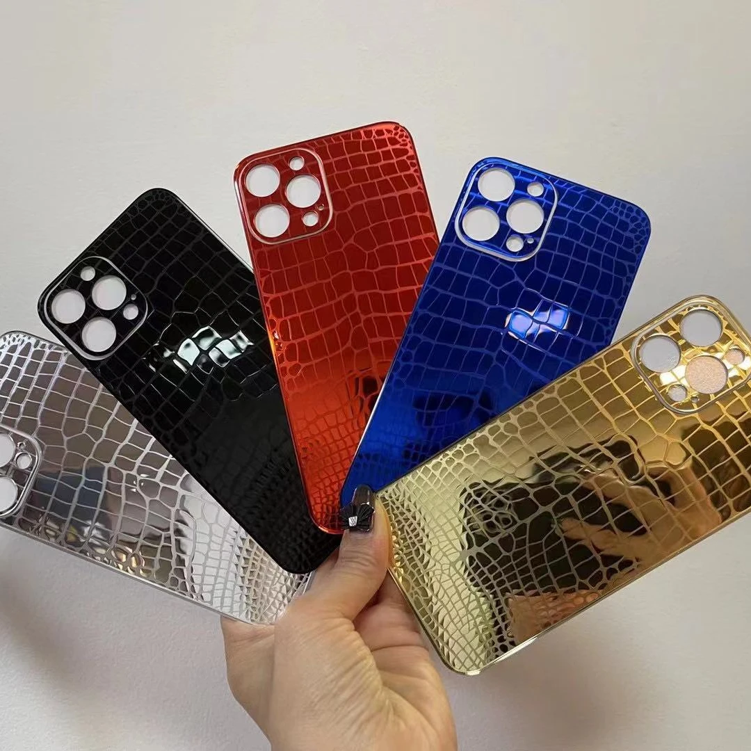 Back Protective Tempered Glass for iPhone 12 Pro Max 12 Mini Full Cover Colorful Mirror Glass on For iPhone 12 Protector Film
Back Protective Tempered Glass for iPhone 12 Pro Max 12 Mini Full Cover Colorful Mirror Glass on For iPhone 12 Protector Film