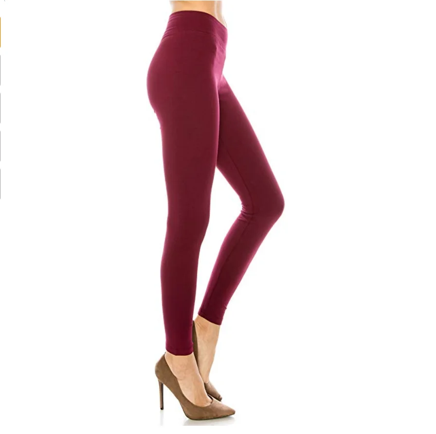 95 cotton 5 elastane thermal private label knit winter black cotton leggings for women, Customized color
95 cotton 5 elastane thermal private label knit winter black cotton leggings for women, Customized color