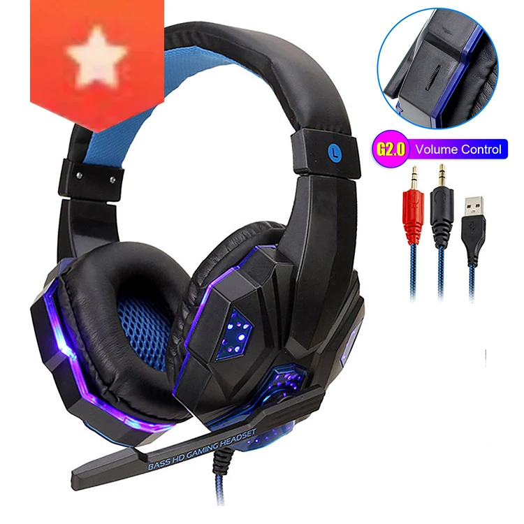 Wholesale Gaming Headphone 3.5mm Surround Stereo Headset Game Headphone Stereo Over-Ear
Wholesale Gaming Headphone 3.5mm Surround Stereo Headset Game Headphone Stereo Over-Ear