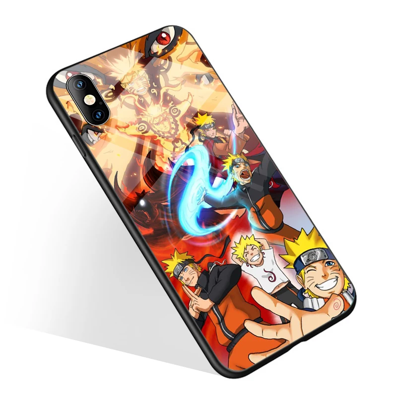 Custom Print Anime Naruto Phone Case For Iphone Pro Xr Xs Max