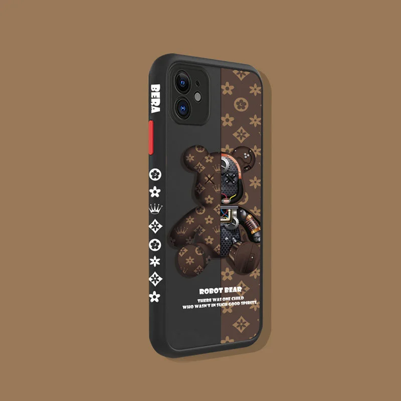 Fashion brand mechanical bear case for iphone 13 12 11 Pro Max XR X XS 7 8 Plus funny silicone protective cover, 10
Fashion brand mechanical bear case for iphone 13 12 11 Pro Max XR X XS 7 8 Plus funny silicone protective cover, 10