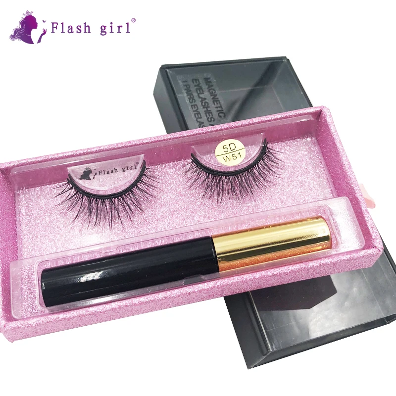 wholesale Flash Girl 5D-W series W 51 wispy and naturl mink magnetic eyelashes and eyeliner suit, Natural color
wholesale Flash Girl 5D-W series W 51 wispy and naturl mink magnetic eyelashes and eyeliner suit, Natural color