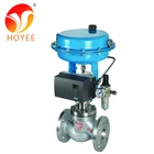 electro-pneumatic proportional steam station control valve pressure range