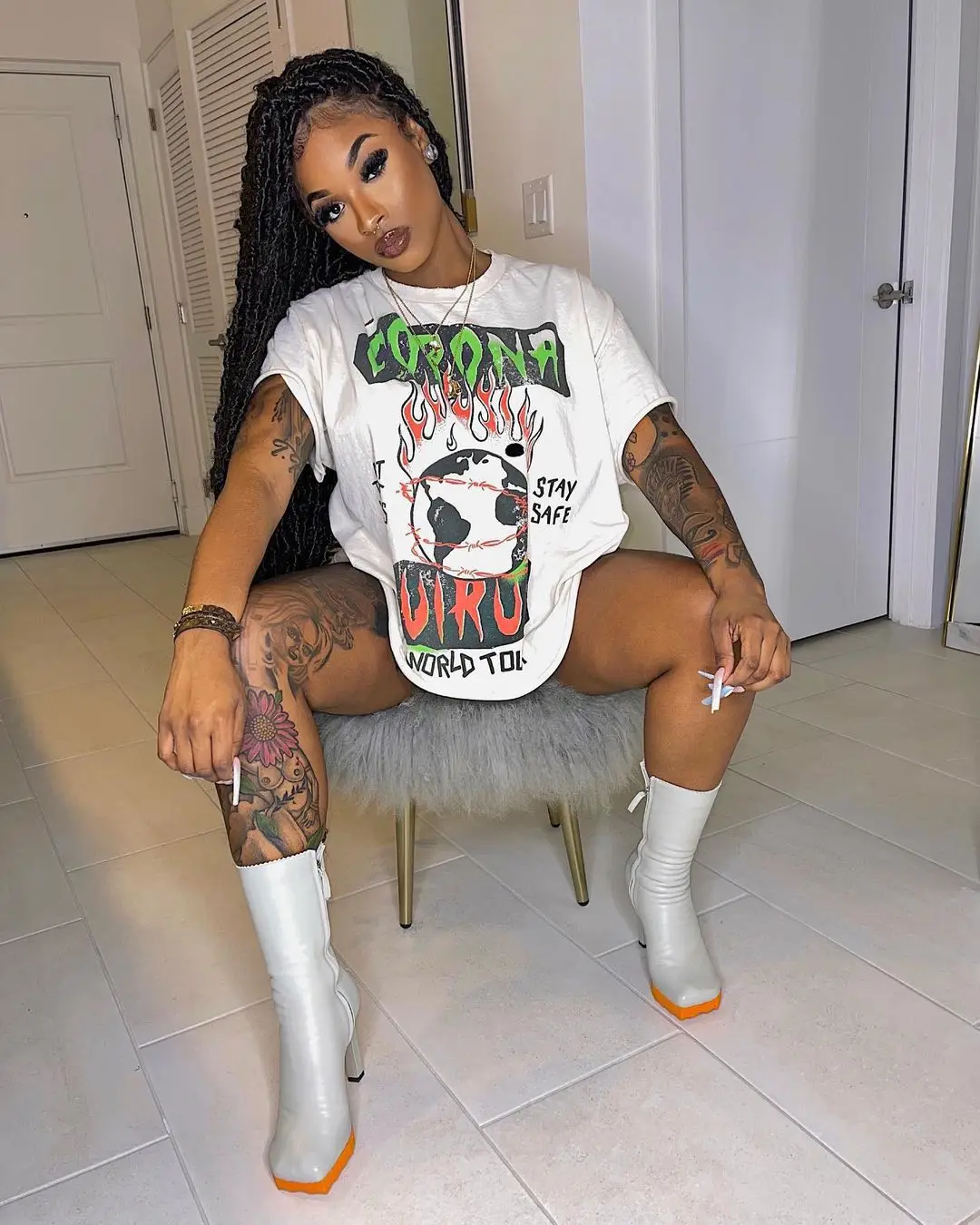2022 Summer Women's Clothing Casual Tees Letter Printed Fashion Ladies Streetwear Crewneck Short Sleeve T-shirt Women, As pics
2022 Summer Women's Clothing Casual Tees Letter Printed Fashion Ladies Streetwear Crewneck Short Sleeve T-shirt Women, As pics