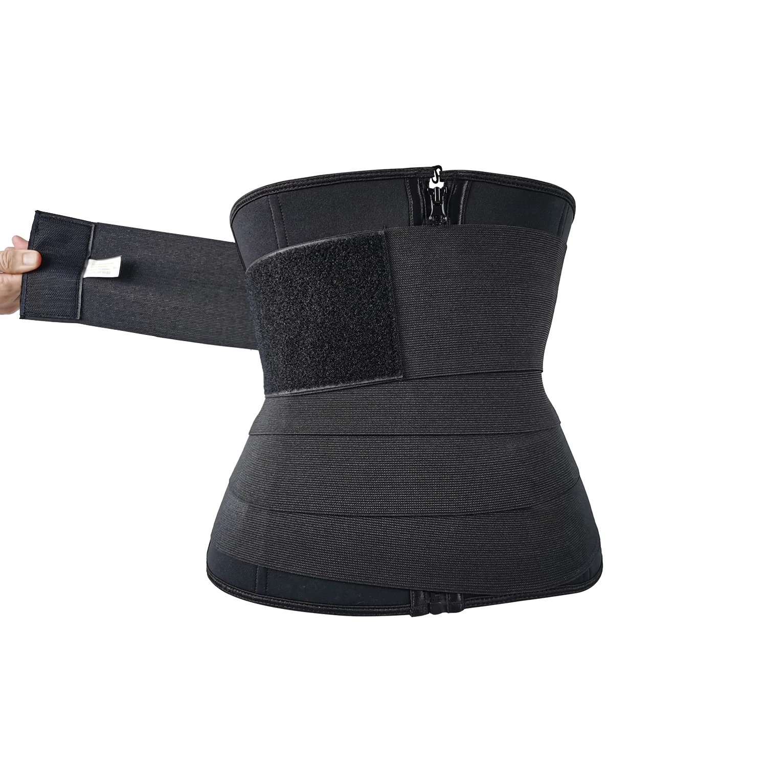 Waist Trimmer Belt Tucks Tummy Shapes Waist Fast and Safe Comfortable Sweat Wrap, Black
Waist Trimmer Belt Tucks Tummy Shapes Waist Fast and Safe Comfortable Sweat Wrap, Black
