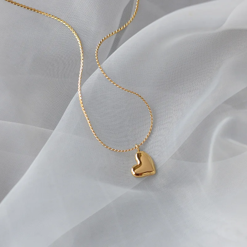 Hot Personalized Stainless Steel Simple Love Heart Charms Pendants for Necklace, Picture shows
Hot Personalized Stainless Steel Simple Love Heart Charms Pendants for Necklace, Picture shows