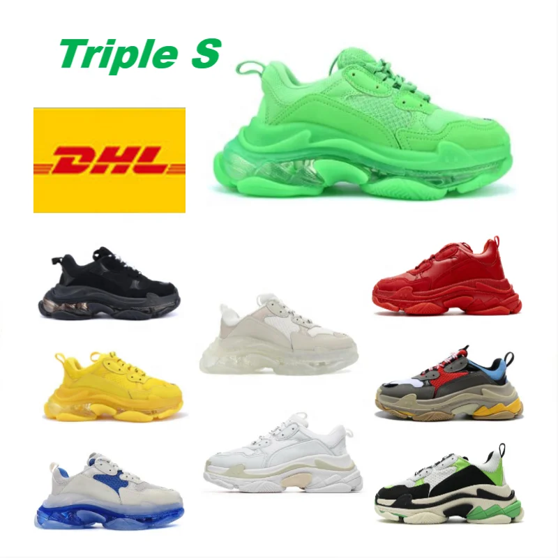 2021 Paris Sneakers for Luxury Balencia Balanciaga Triple S Shoes Clear Sole Platform Shoes Women Men's Fashion Sneakers
2021 Paris Sneakers for Luxury Balencia Balanciaga Triple S Shoes Clear Sole Platform Shoes Women Men's Fashion Sneakers