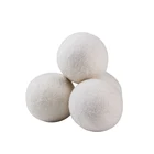 Factory custom color felt wool dryer balls organic washing laundry ball