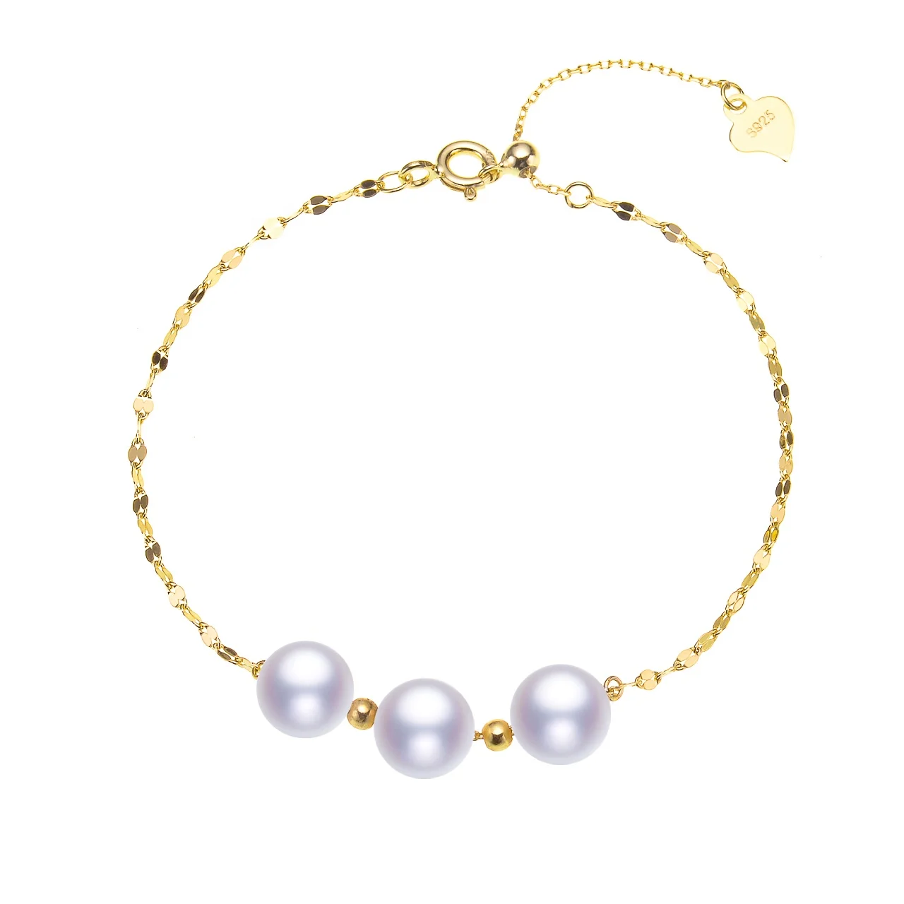 Newest Design Topping Quality Natural Pearl Alloy Pearls Chain Bracelet Jewelry, White
Newest Design Topping Quality Natural Pearl Alloy Pearls Chain Bracelet Jewelry, White