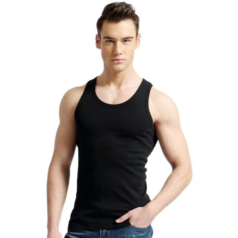 Men High Quality Bodybuilding Singlet Sleeveless Slim Fit Vest Men Tank Tops Men's Underwear Cotton gym Tank Top
Men High Quality Bodybuilding Singlet Sleeveless Slim Fit Vest Men Tank Tops Men's Underwear Cotton gym Tank Top