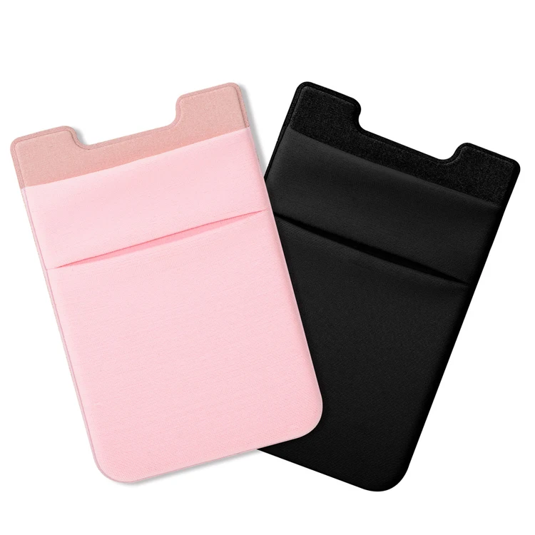 Hot Sale Lycra Custom Sticker Adhesive Backed ID Card Sleeve Mobile Credit Phone Pocket Card Holder, Black,pink,gray
Hot Sale Lycra Custom Sticker Adhesive Backed ID Card Sleeve Mobile Credit Phone Pocket Card Holder, Black,pink,gray