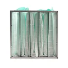 HVAC Hospital Beverage Factory Air Conditioning Filter F6 Ahu Pocket Filter Synthetic Fiber Bag Filter Price