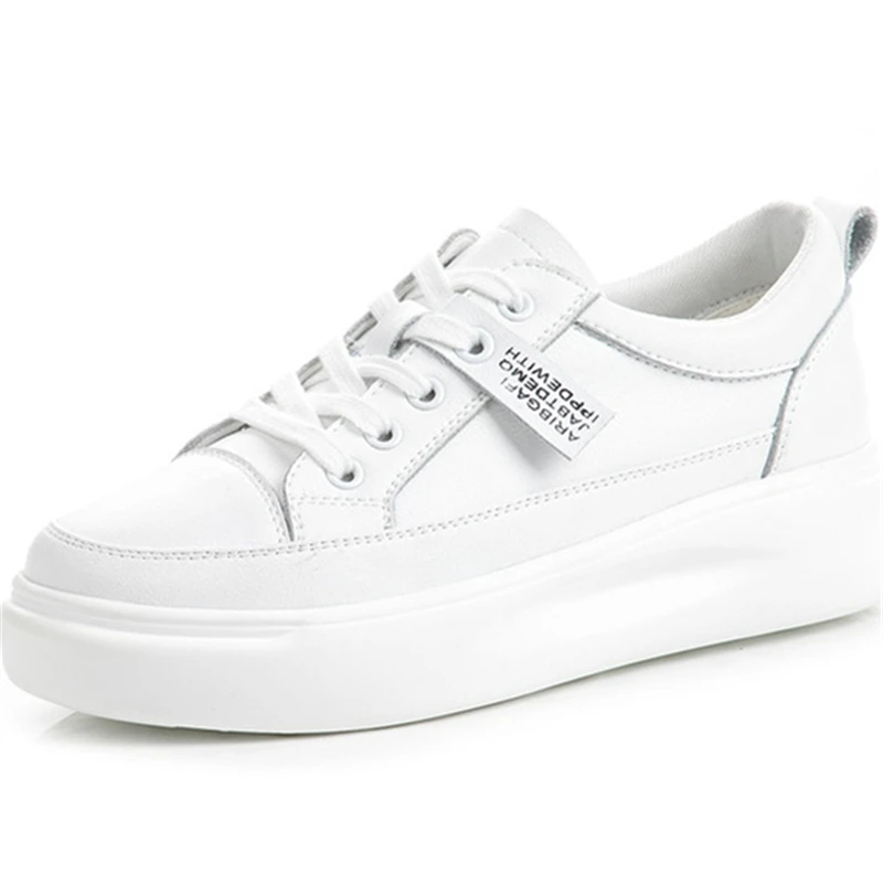Lace Up Genuine Leather Women Sneakers New Arrival Running Shoes For Girls 2020 Summer Single Sport Shoe Woman White
Lace Up Genuine Leather Women Sneakers New Arrival Running Shoes For Girls 2020 Summer Single Sport Shoe Woman White