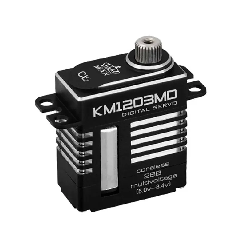 KINGMAX KM1203MD-20g 9kg 7.4V metal gearsr de Metal Mini digital Servo for 450-480 class helicopter
KINGMAX KM1203MD-20g 9kg 7.4V metal gearsr de Metal Mini digital Servo for 450-480 class helicopter