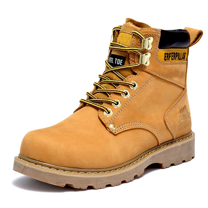 Caterpillar Unisex Boots Steel Toe Industrial Shoes Anti-smashing Anti-puncture Rubber Non-slip Protective Shoes, 3 colors
Caterpillar Unisex Boots Steel Toe Industrial Shoes Anti-smashing Anti-puncture Rubber Non-slip Protective Shoes, 3 colors